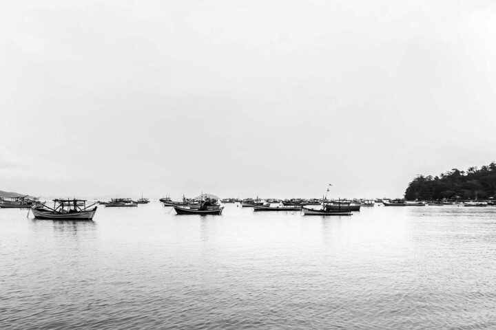 Fotografia intitulada "beaux bateaux portu…" por Rogerio Silva Pereira Rogerio Pereira, Obras de arte originais, Fotografia…