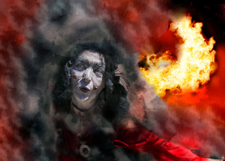 Фотография под названием "witch.jpg" - Roland Bouvier, Подлинное произведение искусства