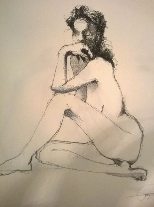 Drawing,  16.5x11.7 in 