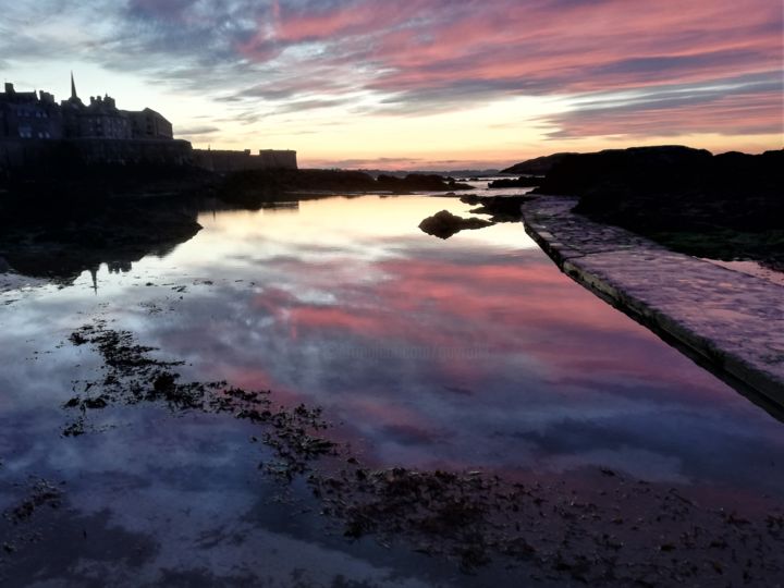 Photographie intitulée "Effet mer" par Roland Guyomard, Œuvre d'art originale, Photographie non manipulée