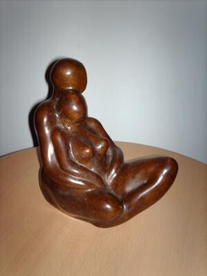 Sculpture titled "Une parenthèse" by Roland Saurel, Original Artwork