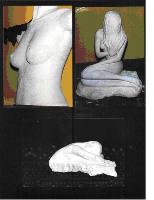 Sculpture titled "Diverses sculptures…" by Roland Saurel, Original Artwork