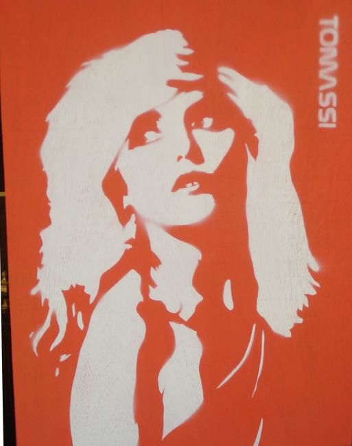 Painting titled "Debbie Harry" by Rolo Tomassi, Original Artwork