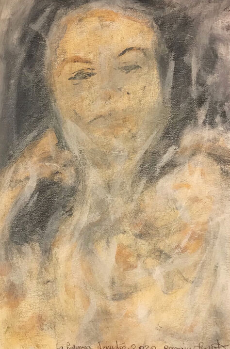 Peinture intitulée "La hermosa dénudée" par Romain Chasset, Œuvre d'art originale, Acrylique
