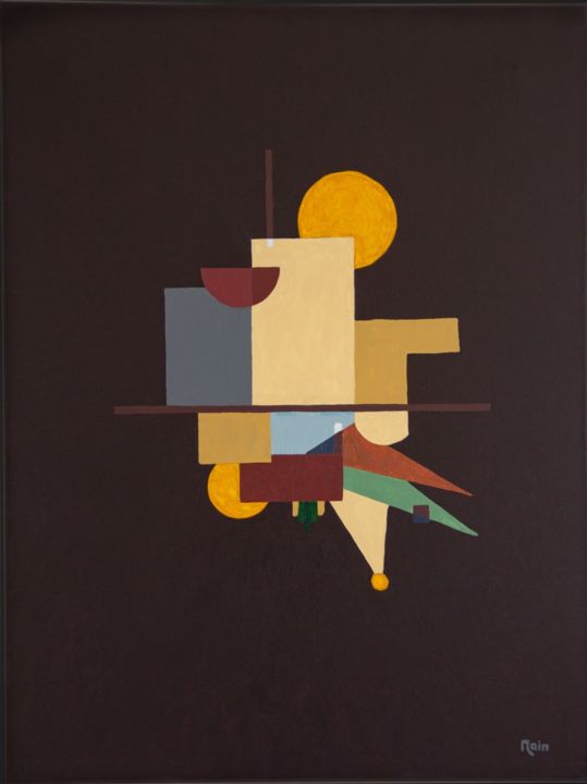 Peinture intitulée "Lincoln Center for…" par Rain, Œuvre d'art originale, Acrylique Monté sur Châssis