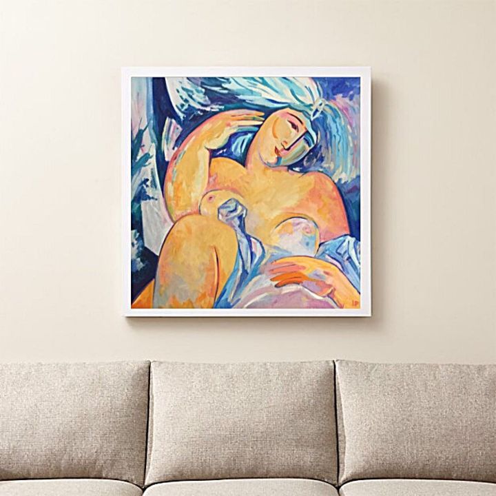 Painting titled "Naked" by Roman Ivanyshyn, Original Art, Oil