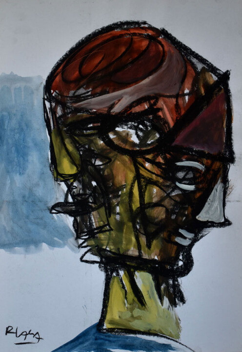 Dessin intitulée "From drawer No.33 -…" par Roman Lasa, Œuvre d'art originale, Pastel