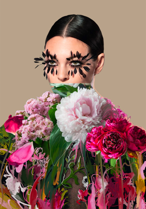 Digital Arts titled "Vittoria" by Romeo Madonna, Original Artwork, Digital Collage
