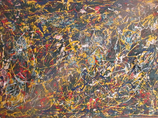 Peinture intitulée "Abstrata expessioni…" par Romeo Zanchett, Œuvre d'art originale, Émail