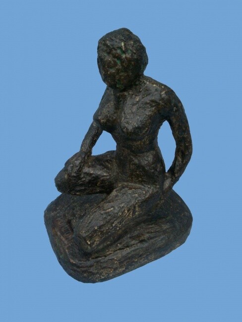 雕塑 标题为“MULHER TRANQUILA” 由Romeo Zanchett, 原创艺术品
