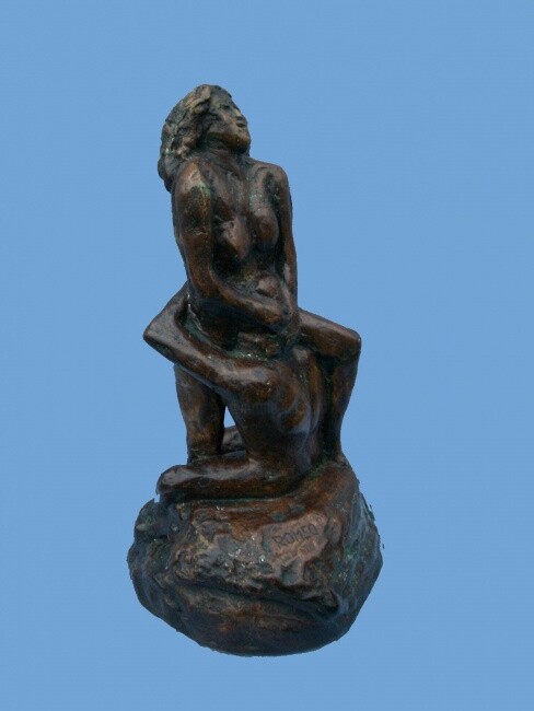 Escultura intitulada "AMOR SEM LIMITES" por Romeo Zanchett, Obras de arte originais