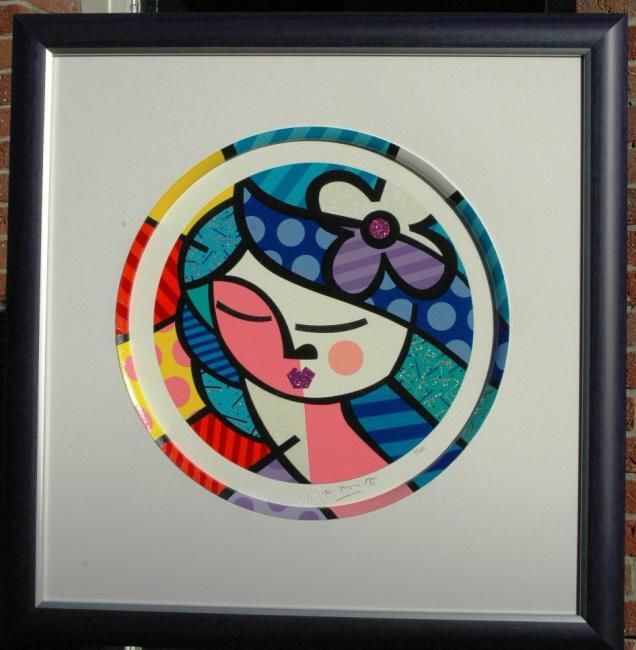 Sculpture titled "Beauty" by Romero Britto, Original Artwork