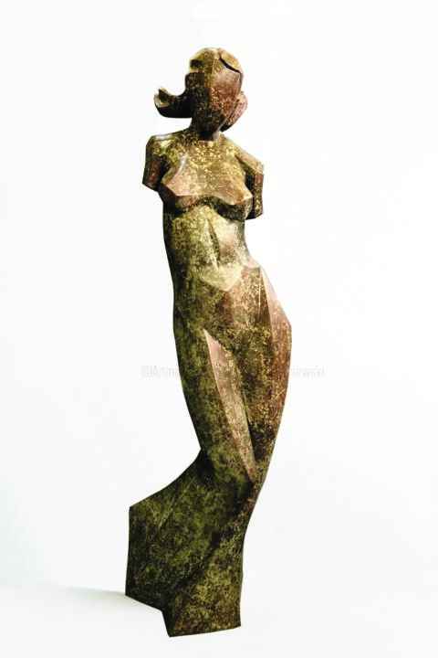 Skulptur,  25,6x7,5 in 