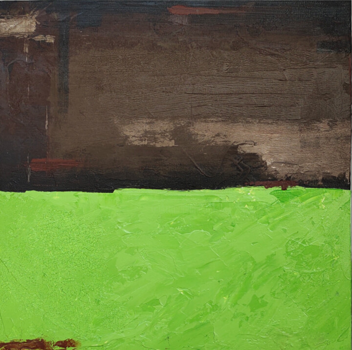 Pittura intitolato "Abstract painting (…" da Roni Sarkar, Opera d'arte originale, Acrilico