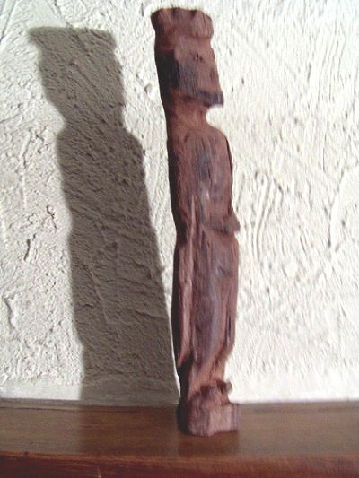 Sculpture titled "Balthazar" by Parhelio, Original Artwork, Wood