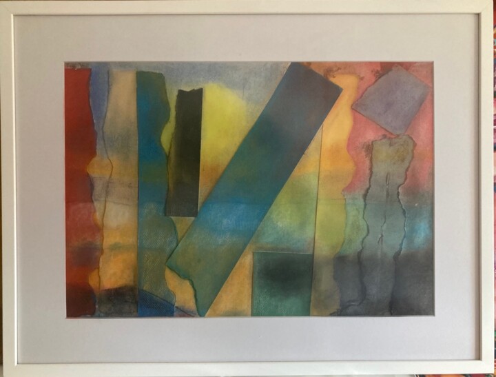 Painting titled "Sol de medio día" by Rosa María Carpena, Original Artwork, Pastel