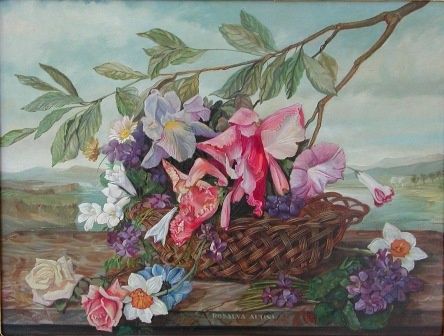 Painting titled "primavera" by Altini, Original Artwork