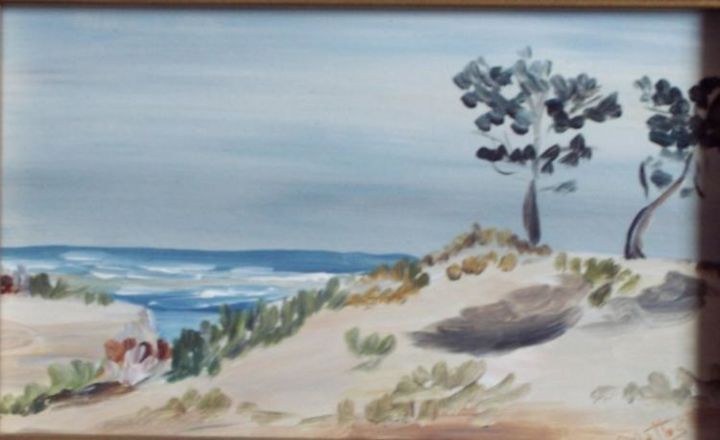 Pintura titulada "Recuerdo de Parque…" por Rosario De Mattos, Obra de arte original, Oleo