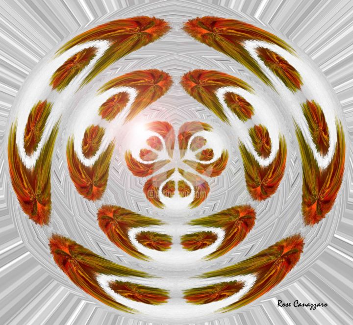Digital Arts titled "ANGELS OF LIGHT, FO…" by Rose Canazzaro, Original Artwork, Other