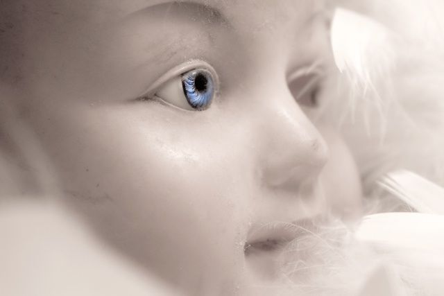Photographie intitulée "Smooth Blue" par Rose Dub, Œuvre d'art originale,