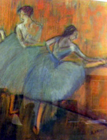 Peinture intitulée "les danseuses d'apr…" par Roselyne Halluin, Œuvre d'art originale