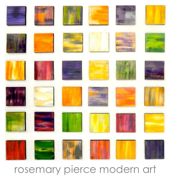 Painting titled "Color Blends 36 | C…" by Rosemary Pierce, Original Art,