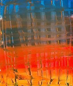 Painting titled "Atardecer tras las…" by Sergio Llorente Rosendo, Original Artwork