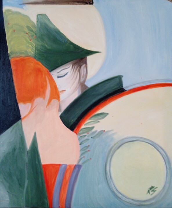 Peinture intitulée "Aurora" par Roser Solà, Œuvre d'art originale, Huile
