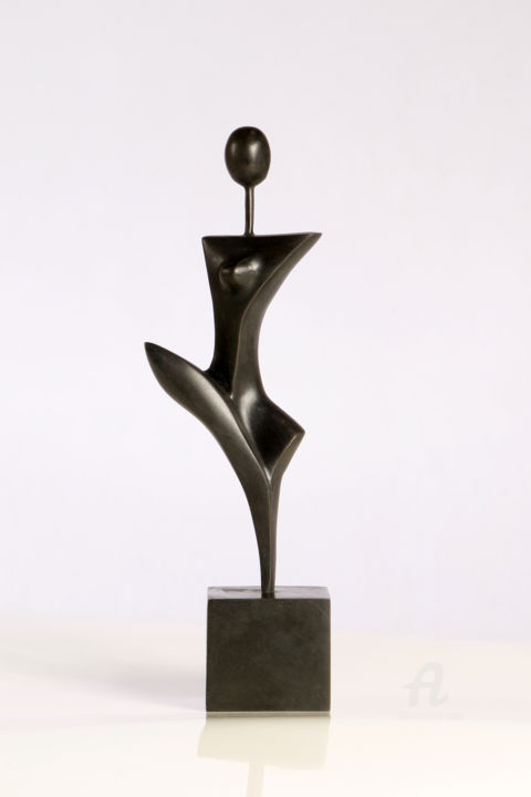 Sculpture titled "Harmonia" by Rose Vic, Original Artwork, Bronze