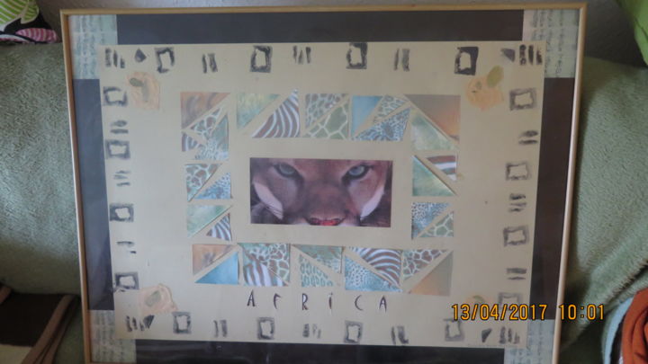 Design titled "Africa" by Rosi Heitz, Original Artwork