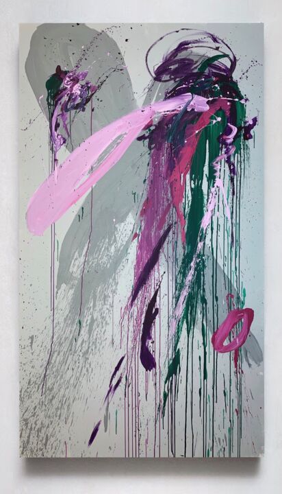 Peinture intitulée "Color 30" par Rosi Roys, Œuvre d'art originale, Acrylique