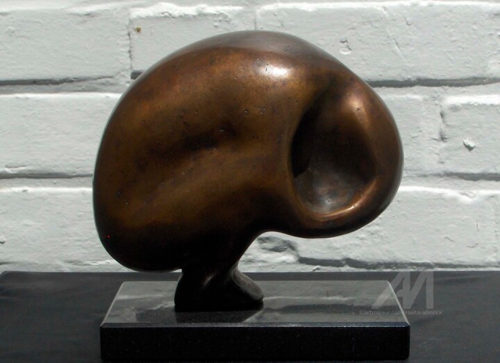 Escultura intitulada "De Loutering" por Rosita Allinckx, Obras de arte originais, Bronze