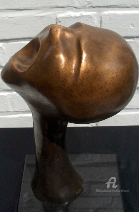 Sculpture titled "Oxygen" by Rosita Allinckx, Original Artwork, Bronze