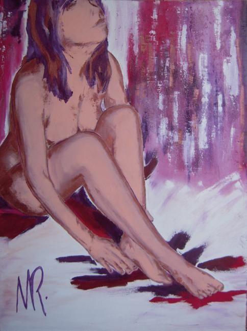 Pittura intitolato "Intima" da Anthea, Opera d'arte originale,