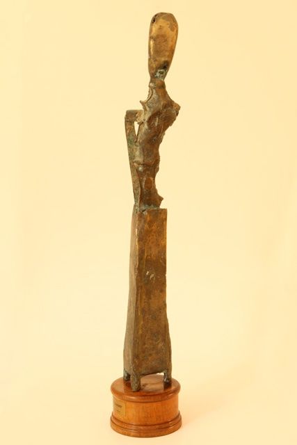 Sculpture intitulée "Totem II" par Rossen Stanoev, Œuvre d'art originale, Coulage