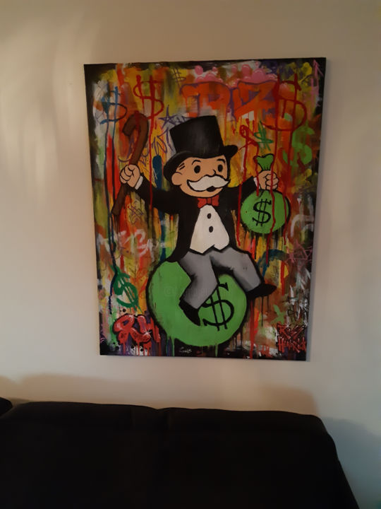  Monopoly Louis LV Motivational Wall Art - Positive