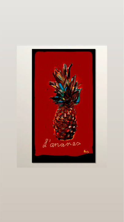 Digital Arts με τίτλο "Fruit" από Rossi Roberto, Αυθεντικά έργα τέχνης, Ψηφιακή ζωγραφική