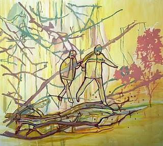 Pintura titulada "Abismo" por Vanesa Rowinski, Obra de arte original, Oleo