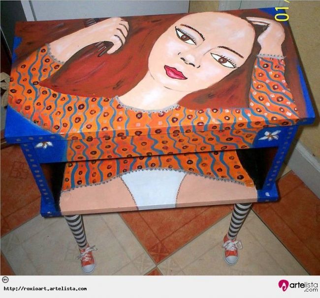 Design titled "table de nuit" by Roxio, Original Artwork