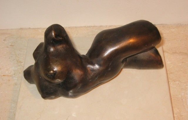Escultura titulada "torso5" por Ryszard Piotrowski, Obra de arte original, Metales