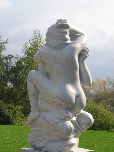 Sculpture titled "erotyk2" by Ryszard Piotrowski, Original Artwork, Stone
