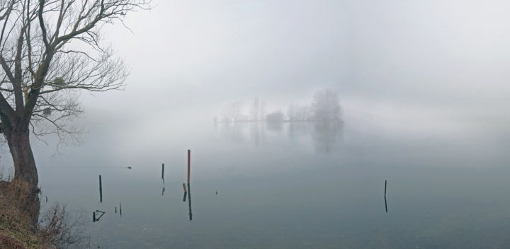 Photographie intitulée "Apparition" par Michel Guillaumeau, Œuvre d'art originale, Photographie numérique