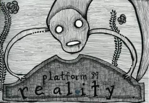 Disegno intitolato "Platform 89 : Reali…" da R Saffold, Opera d'arte originale
