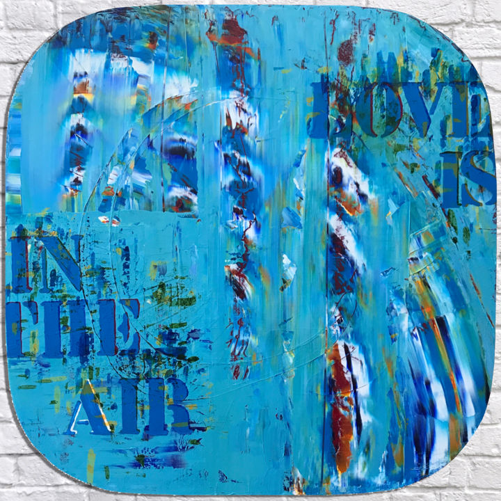 Pintura titulada "Sved "Loves is in t…" por Ruben Abstract, Obra de arte original, Acrílico