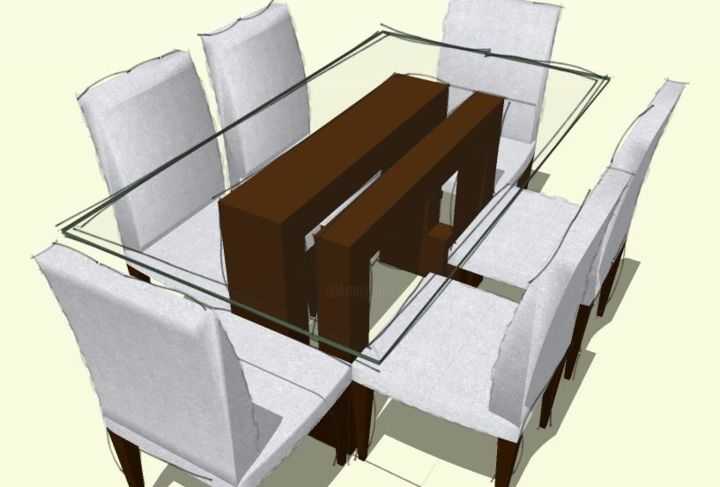 Digitale Kunst getiteld "Mesa.jpg" door Rubens Bruno, Origineel Kunstwerk