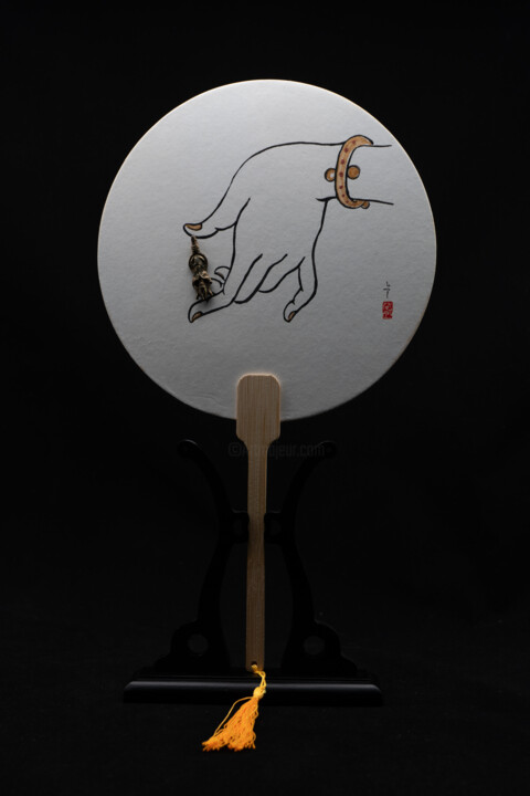 "Buddha's hand-9" başlıklı Tablo Rui Wang tarafından, Orijinal sanat, Suluboya