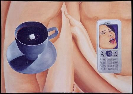 Peinture intitulée "TROIS MINUTES D'AMO…" par Jean-François Ruiz-Cuevas, Œuvre d'art originale,