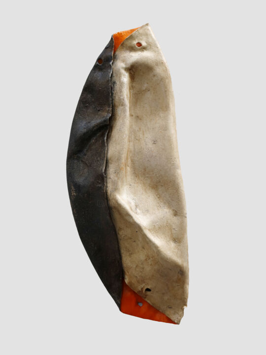 Escultura intitulada "ruga i" por Rupert Cefai, Obras de arte originais, Metais