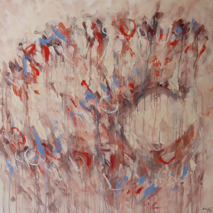 Peinture intitulée "as I went looking" par Rupert Cefai, Œuvre d'art originale, Huile Monté sur Châssis en bois