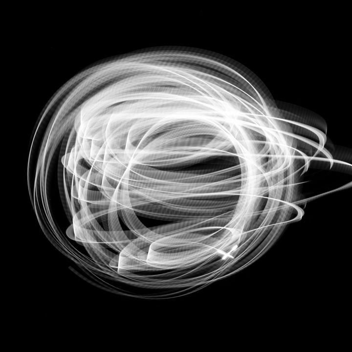 Фотография под названием "Light abstract #41" - Руслан Нургалиев, Подлинное произведение искусства, Цифровая фотография